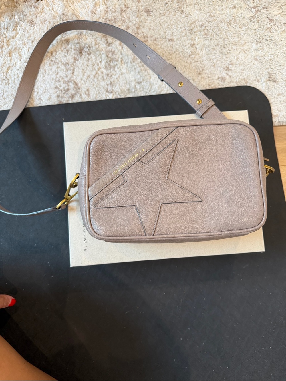 Golden Goose Star Crossbody Bag with box